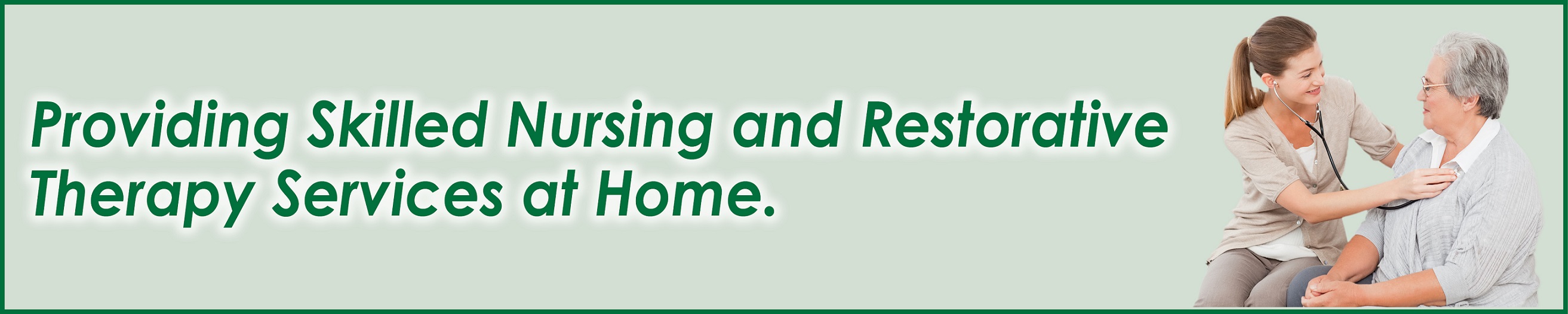 Senior Home Health Care Nursing At 3125 Douglas Avenue Angels Care   61 207 Angels Care SN RT At Home Location Pages 1000px X 200px 